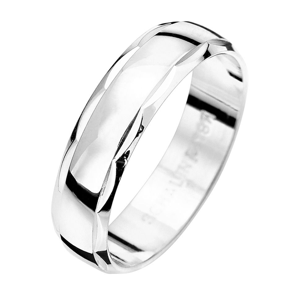 Förlovningsring i äkta silver 5mm, 70