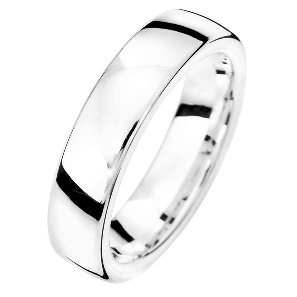 Förlovningsring i äkta silver 5mm, 70