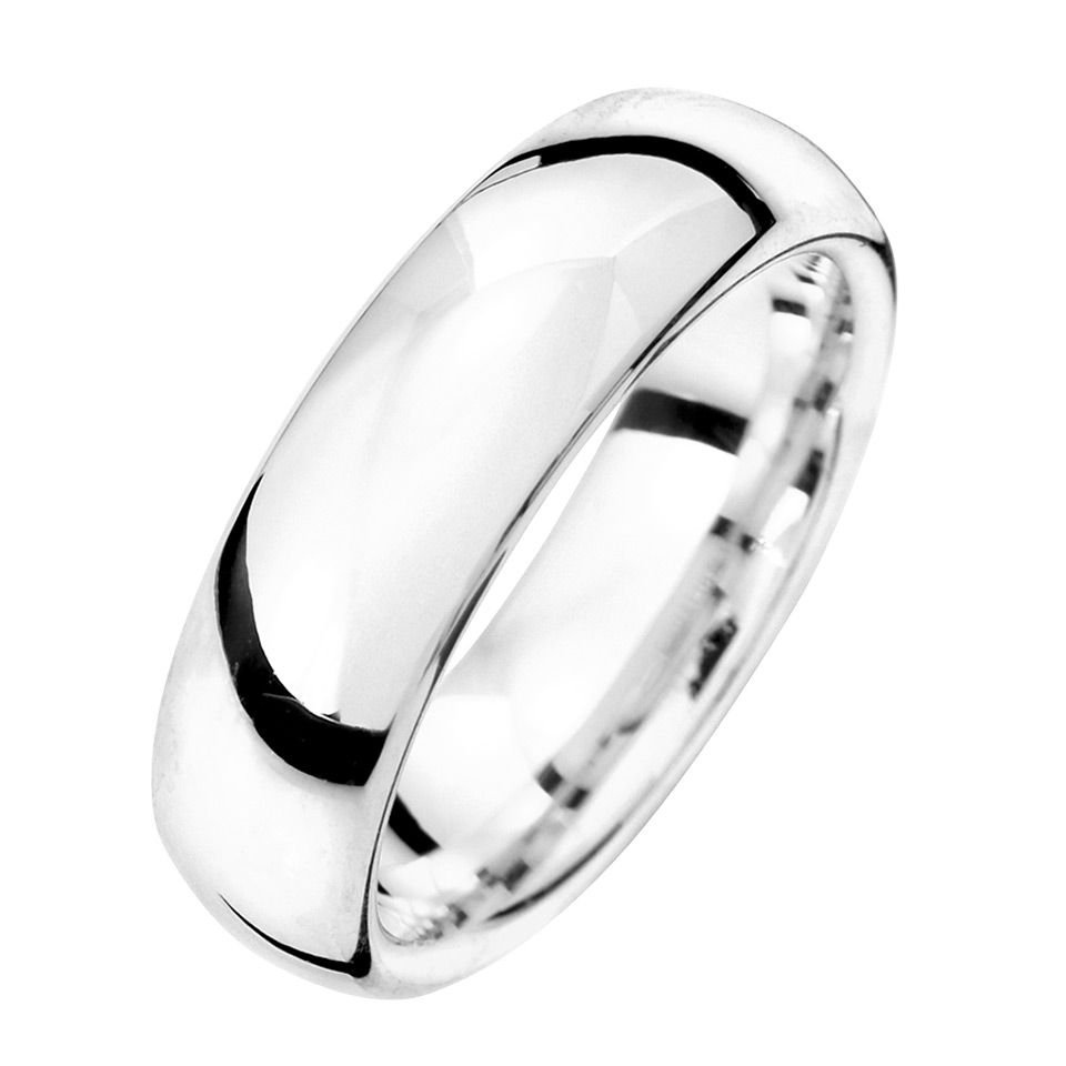 Förlovningsring i äkta silver 6mm, 64