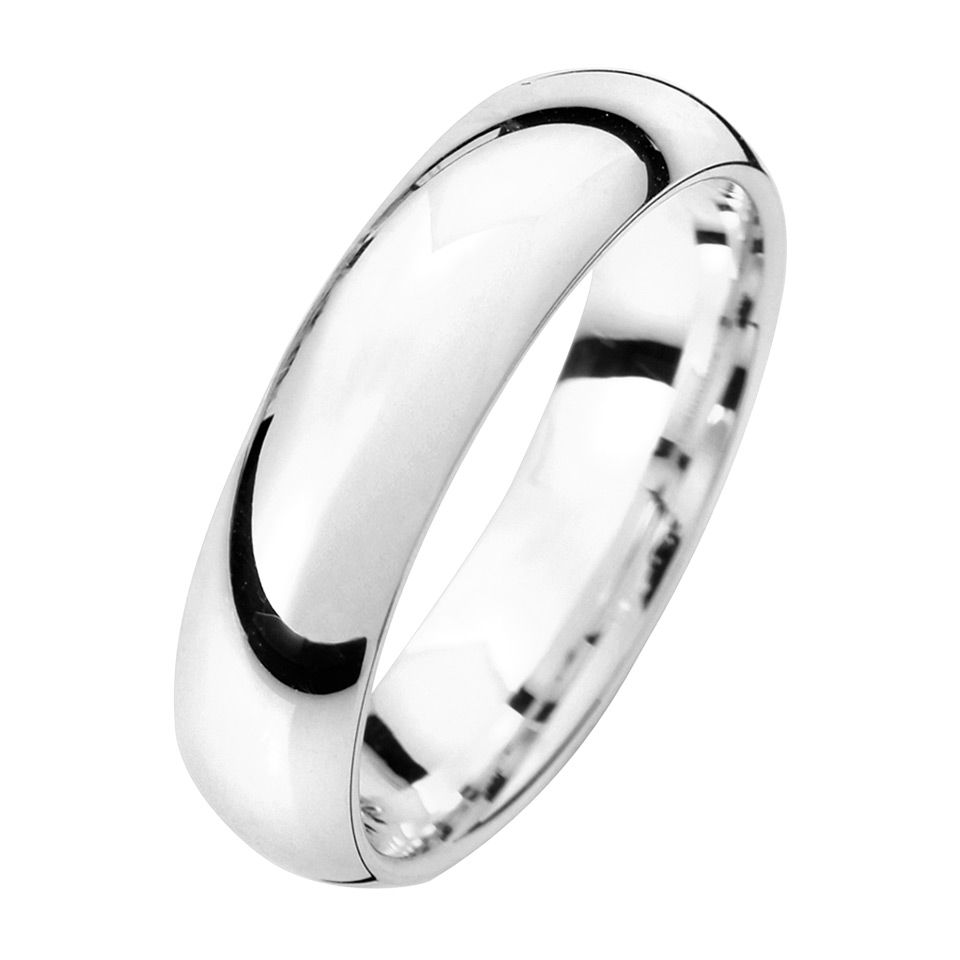 Förlovningsring i äkta silver 5mm, 70