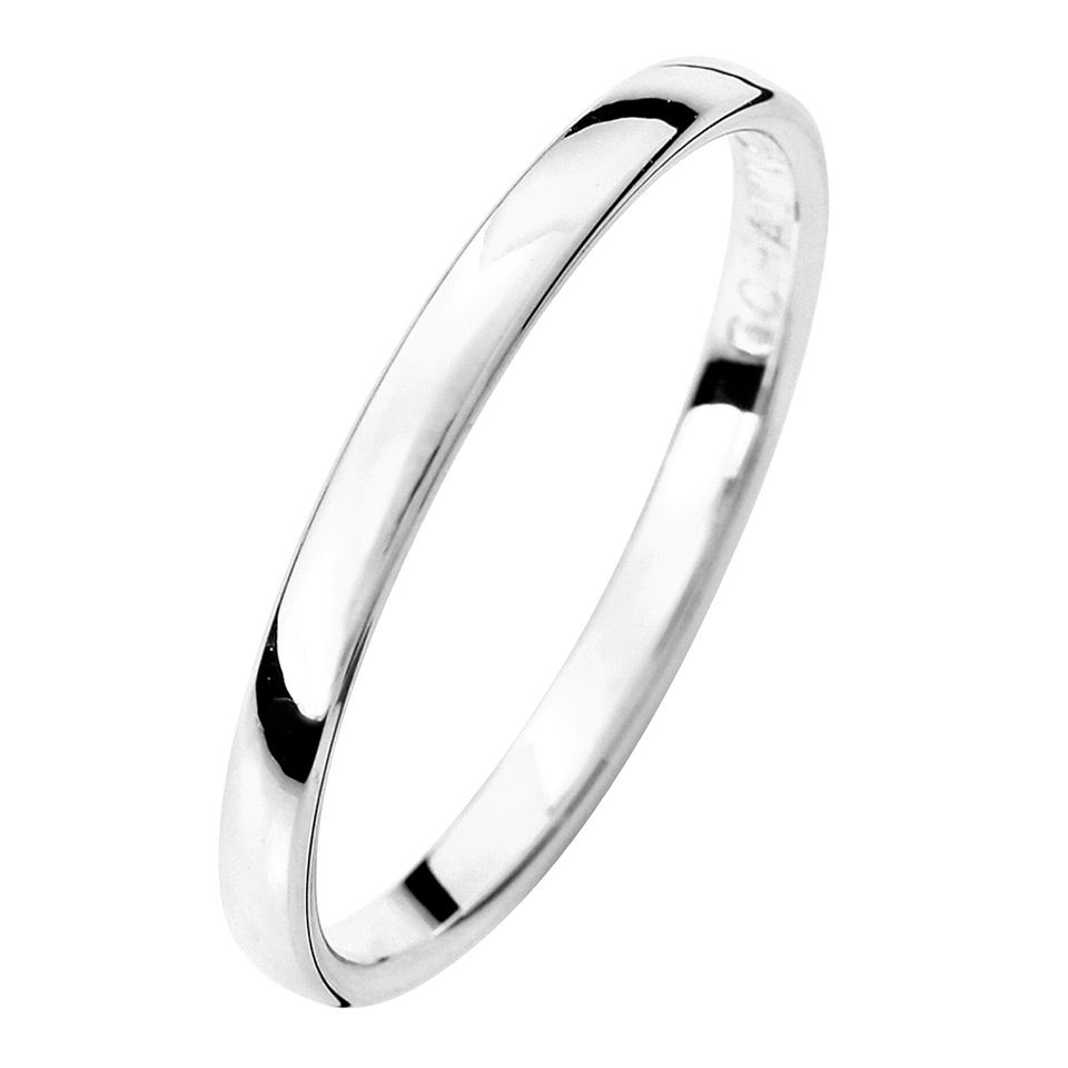 Förlovningsring i äkta silver 2mm, 71