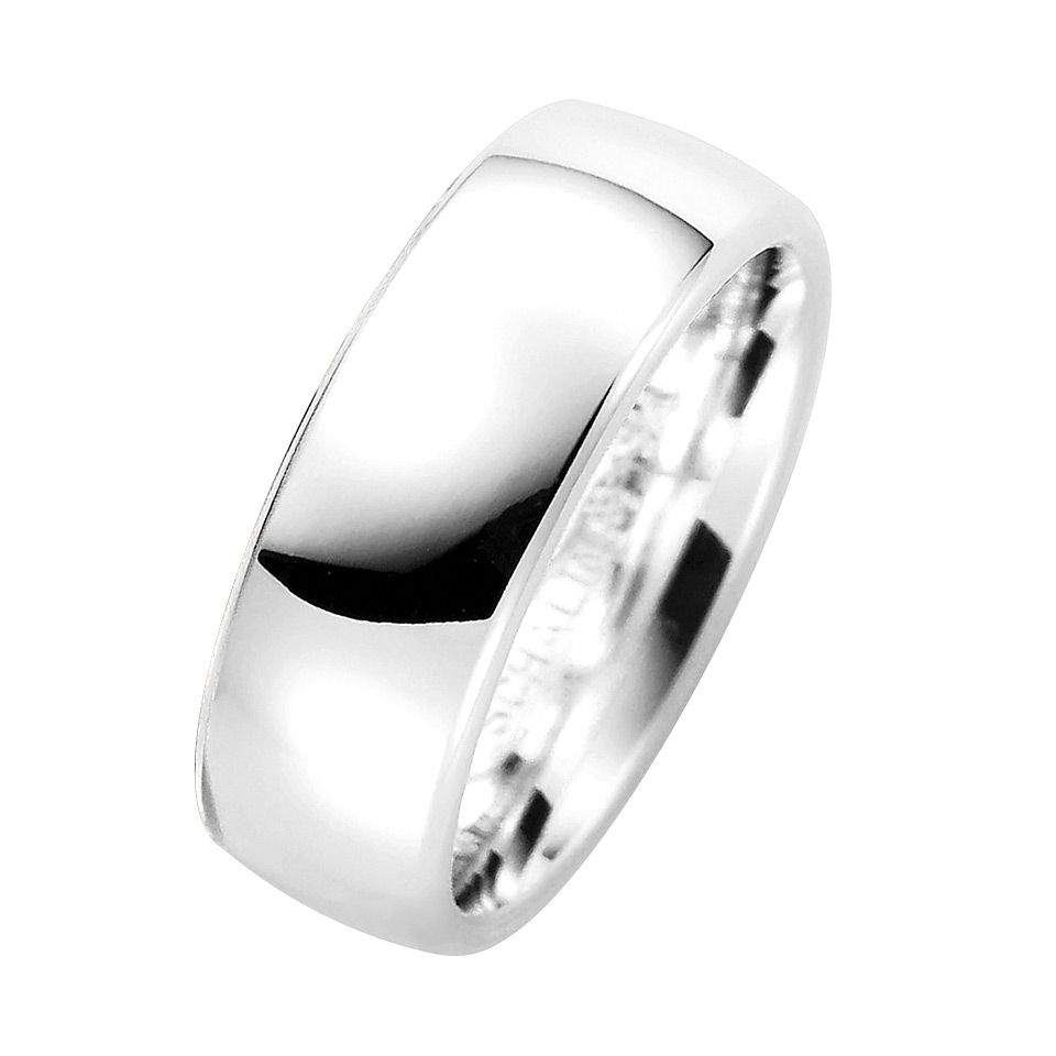 Förlovningsring i äkta silver 7mm, 59