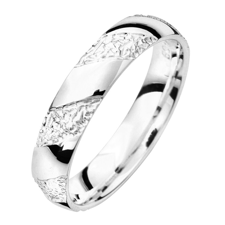 Förlovningsring i äkta silver 5mm, 70