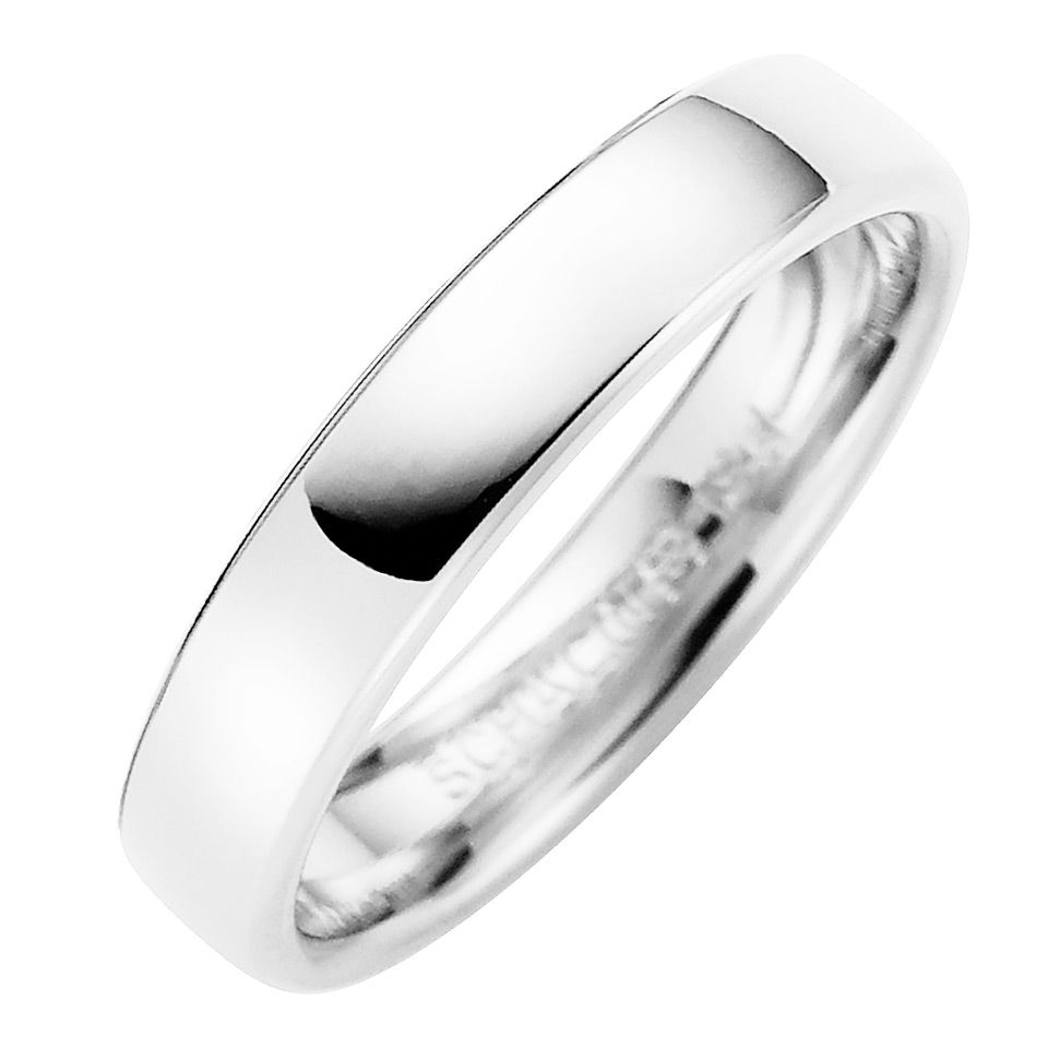 Förlovningsring i äkta silver 4mm, 59