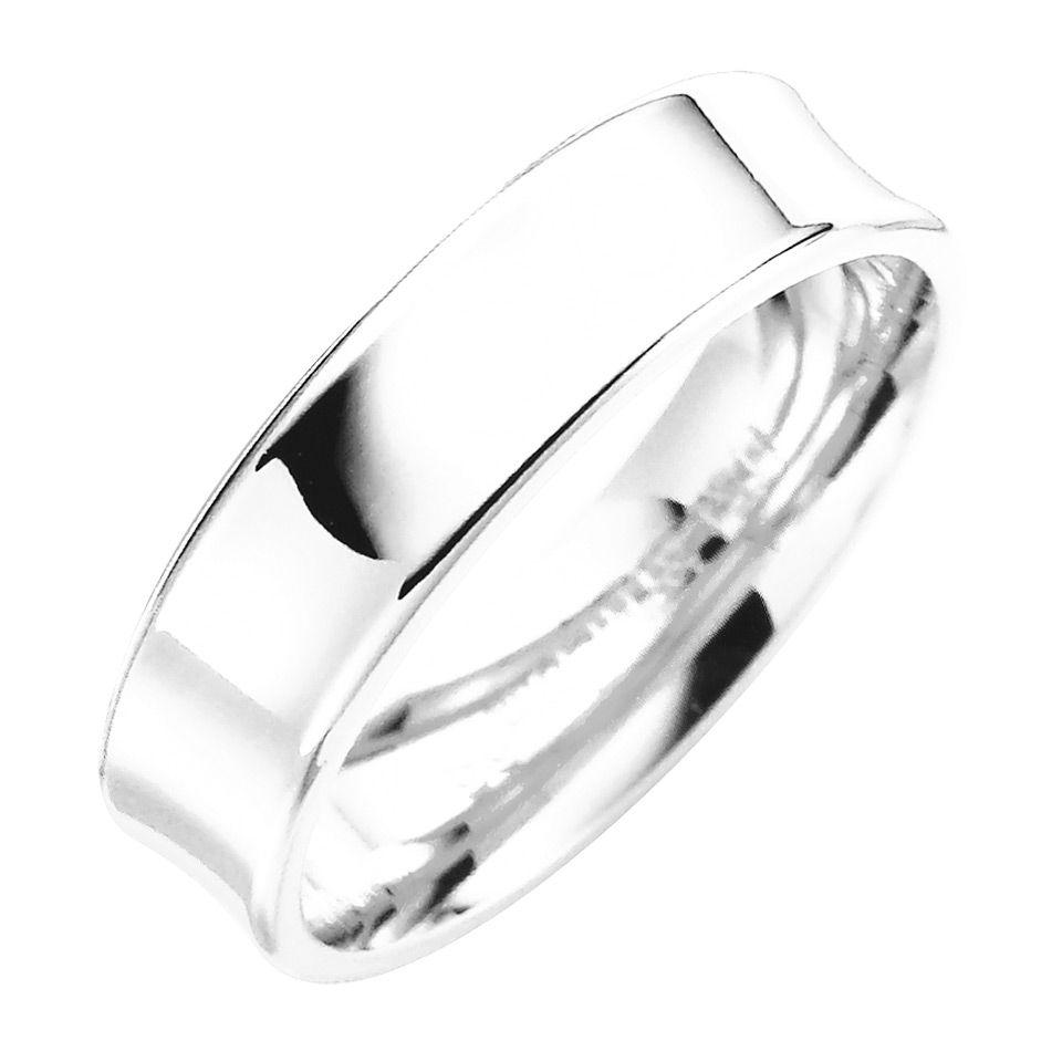 Förlovningsring i äkta silver 5mm, 70