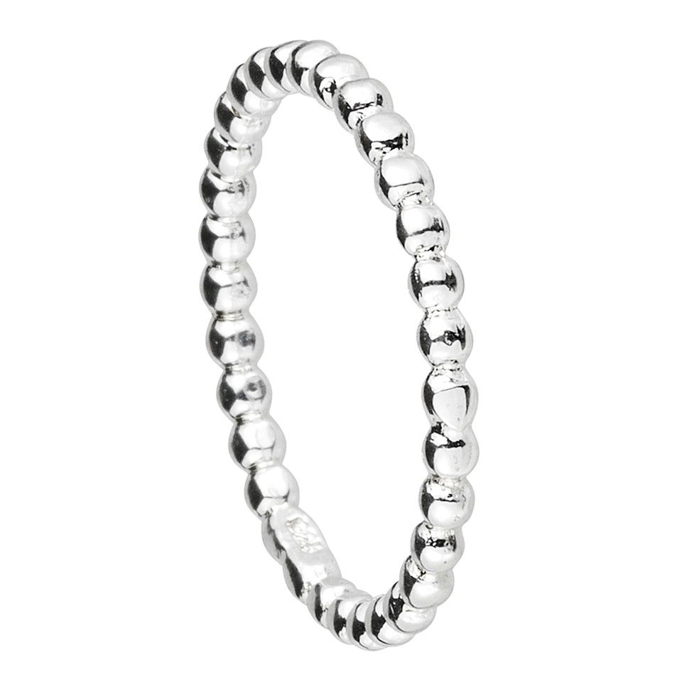 Ring i &auml;kta silver, 16.0