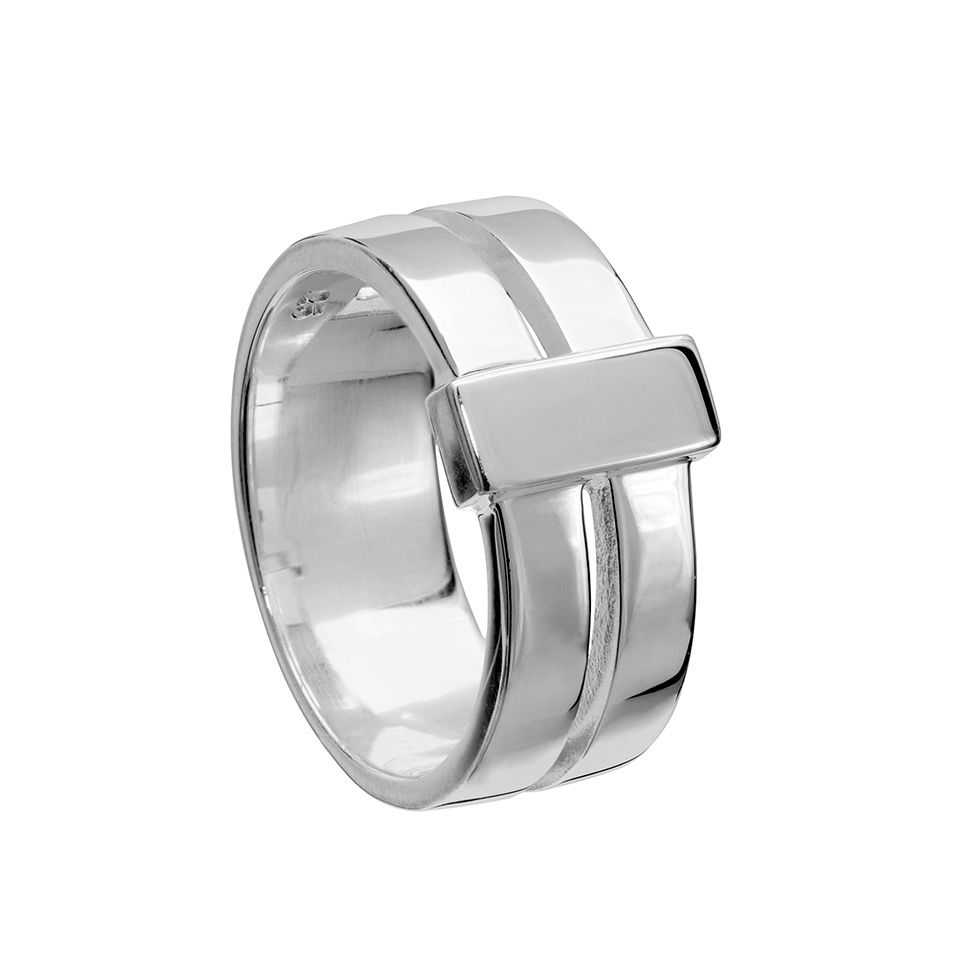 Ring i äkta silver, 18.0 11684