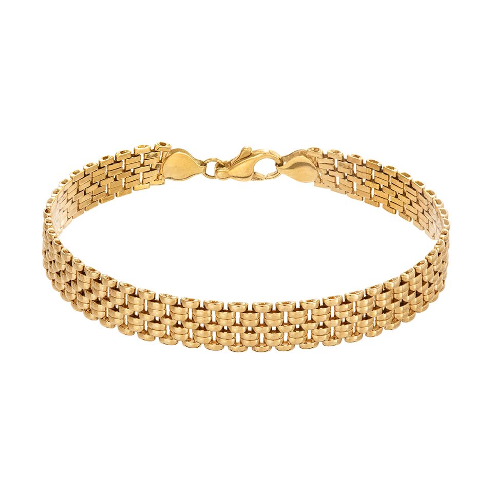 Armband i 18K guld 19cm