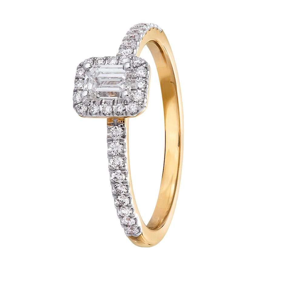 Diamantring Los Angeles 0,51 ct, 17.5