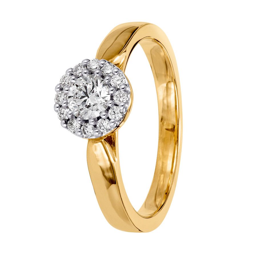 Diamantring Prague 0,43 ct, 16.5