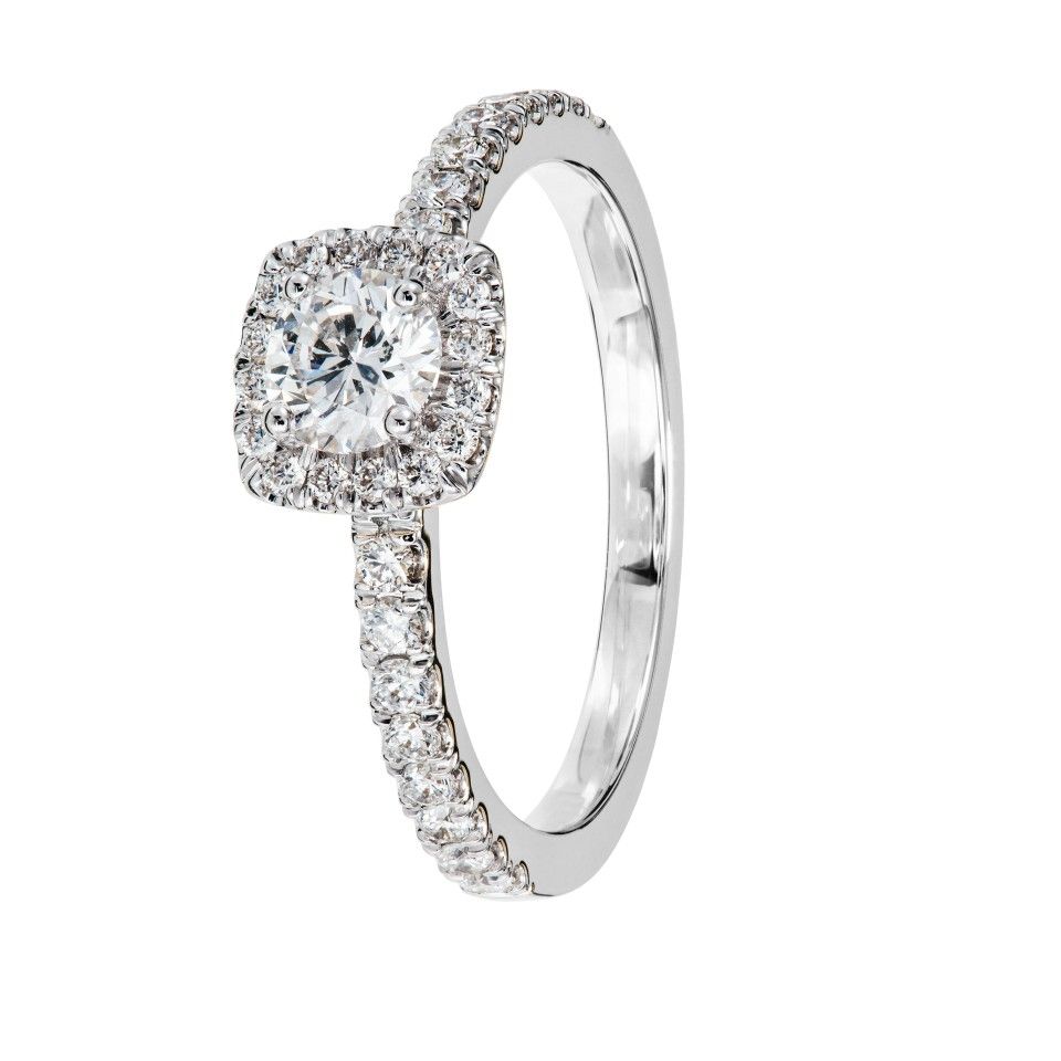 Diamantring New York 0,72 ct, 15.0