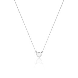 silverhalsband med hjärta silverhalsband med hjärta