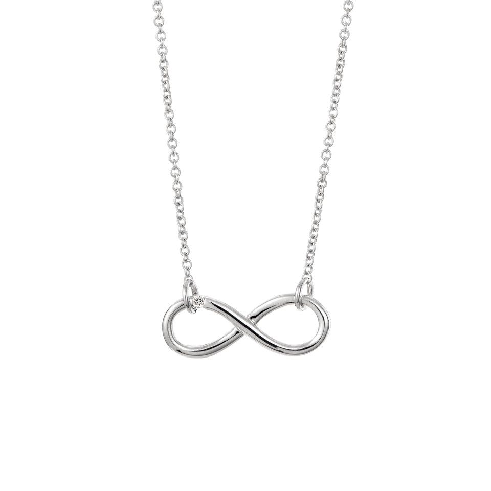 Halsband i äkta silver 13261