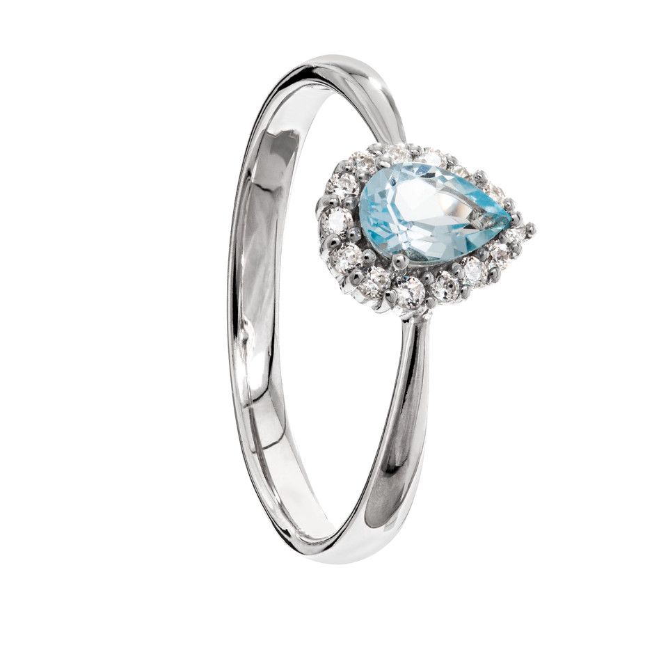 Ring i &auml;kta silver, 19.0