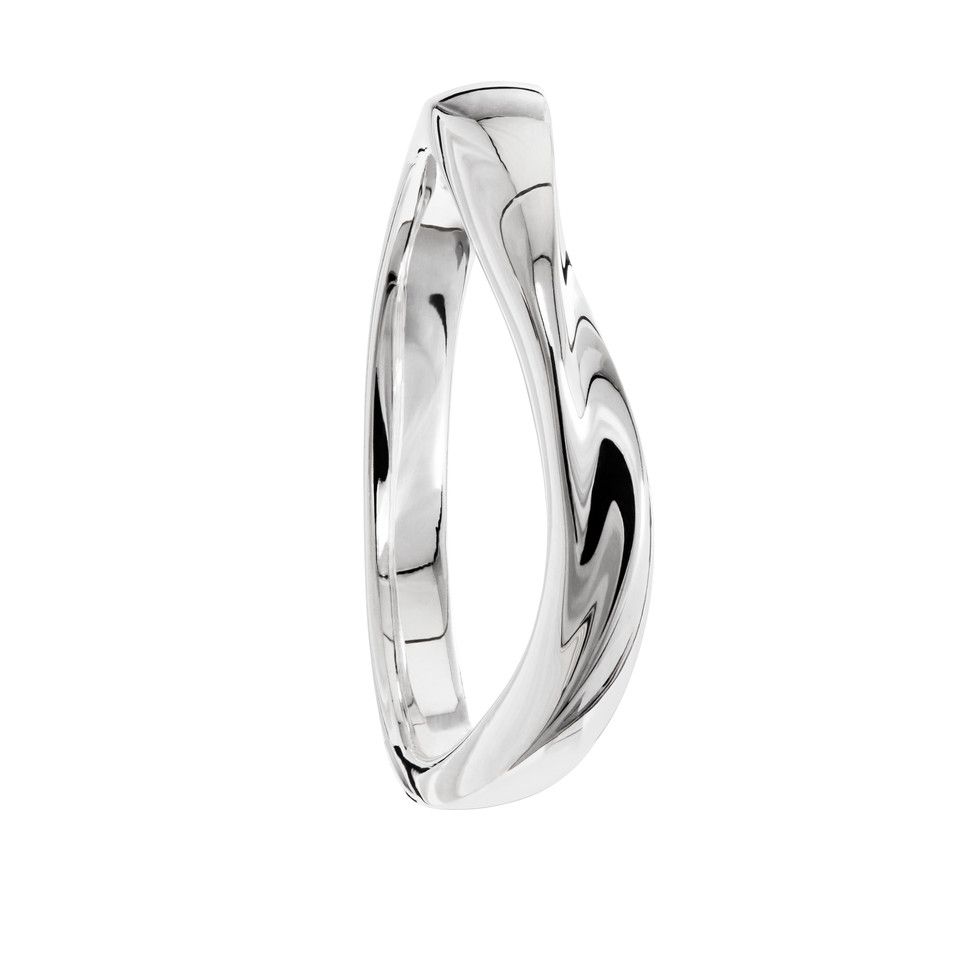 Ring i &auml;kta silver, 17.0