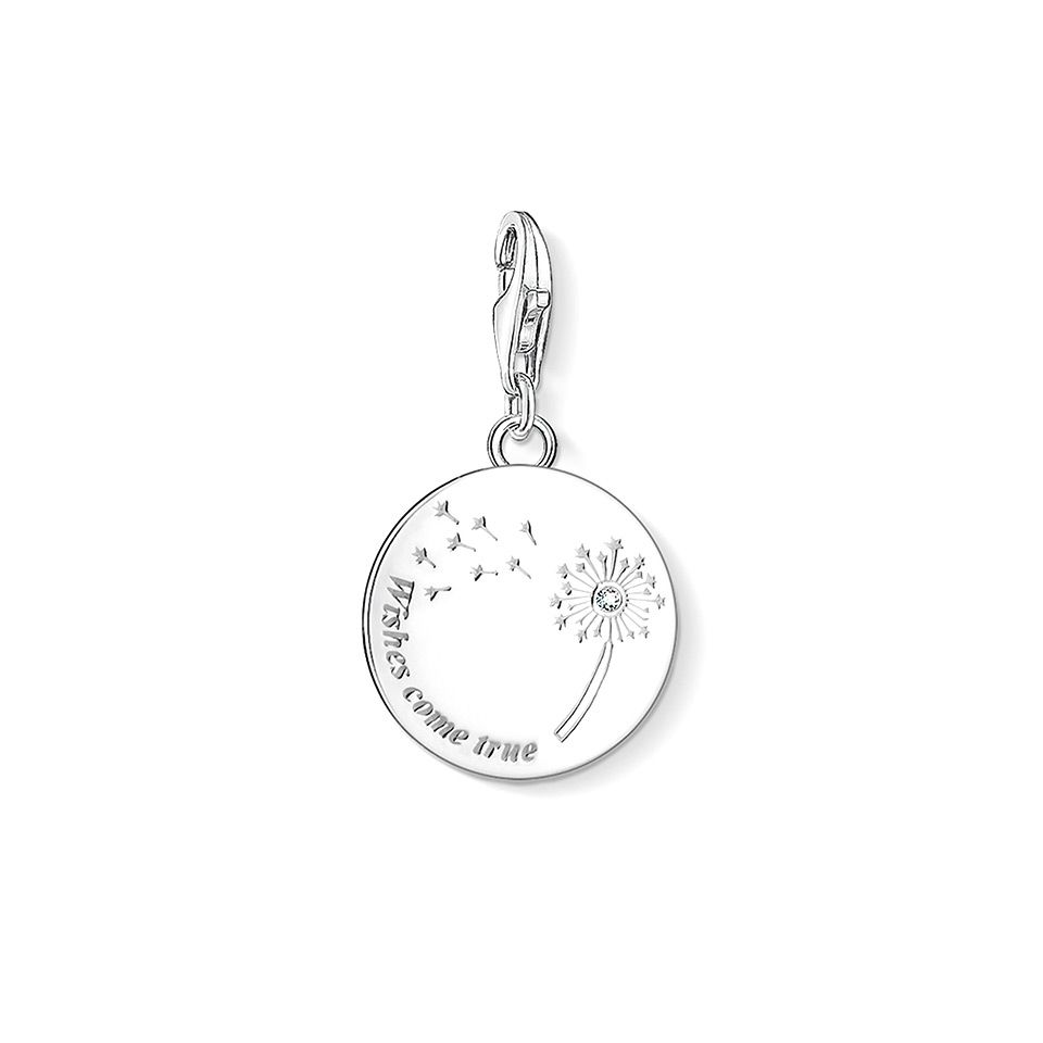 Berlock i &auml;kta silver