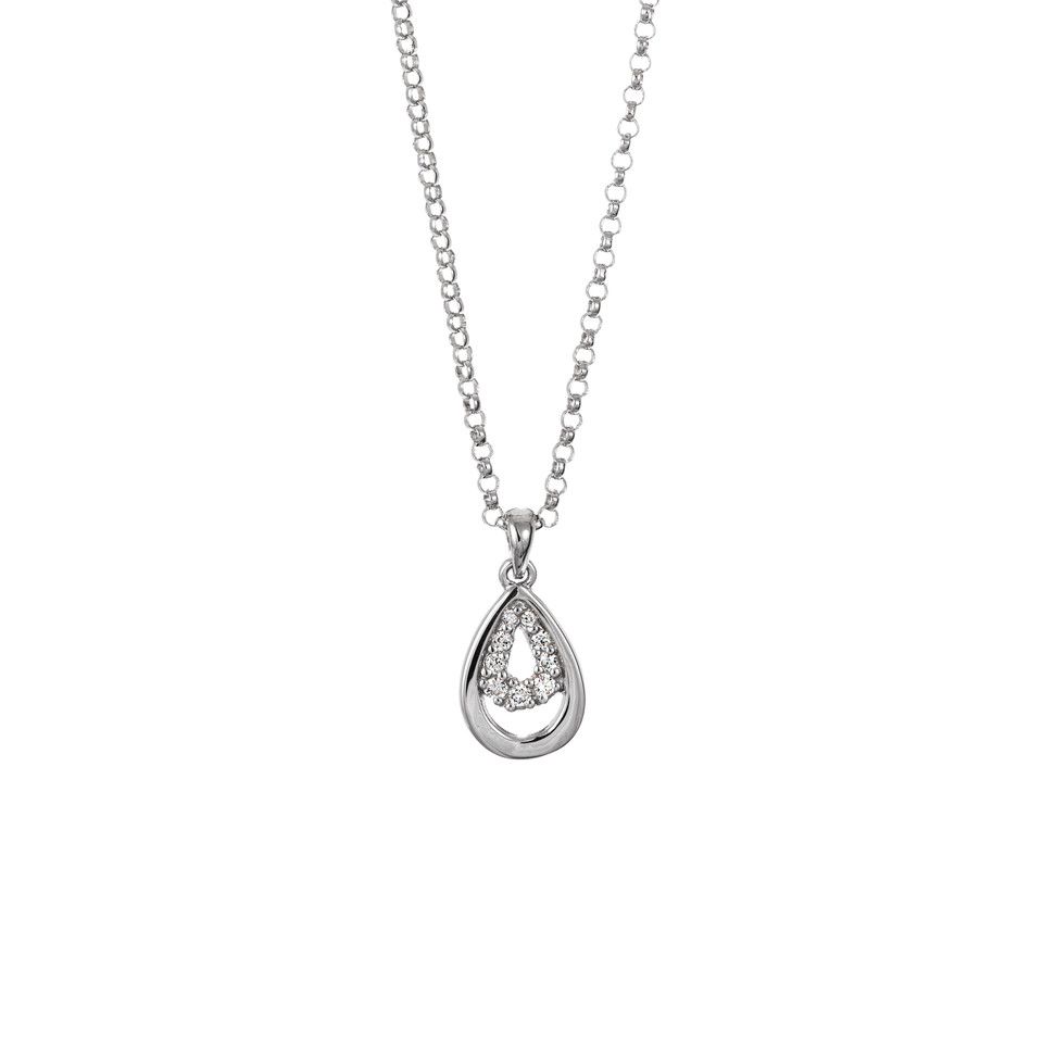 Halsband i äkta silver 13432