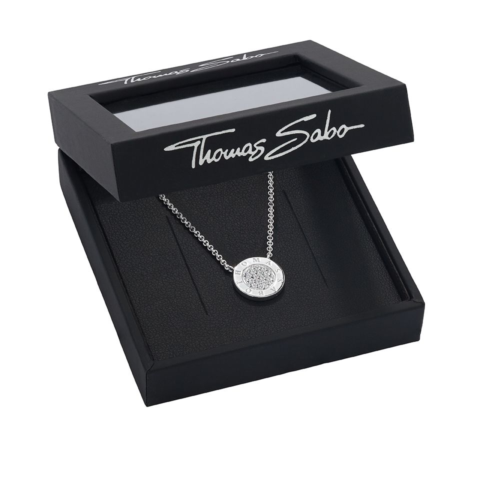 Halsband i äkta silver 13535