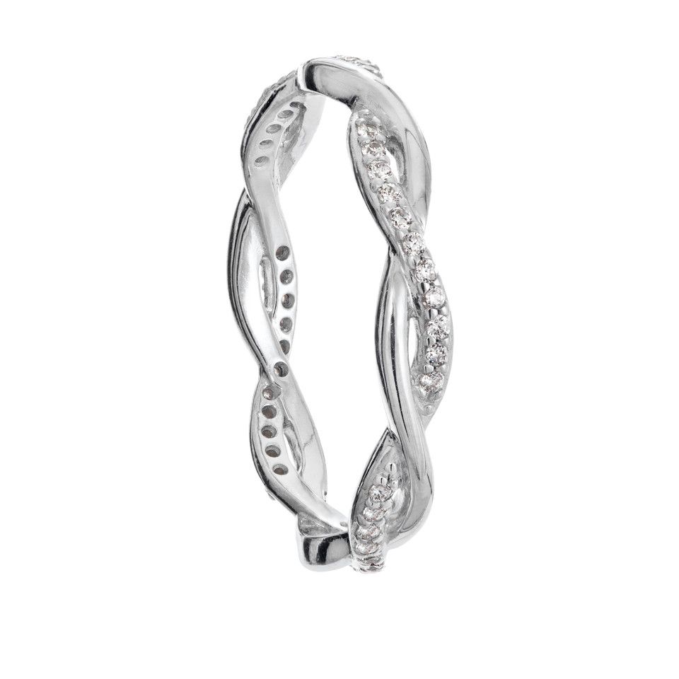 Ring i äkta silver, 19.0 13573