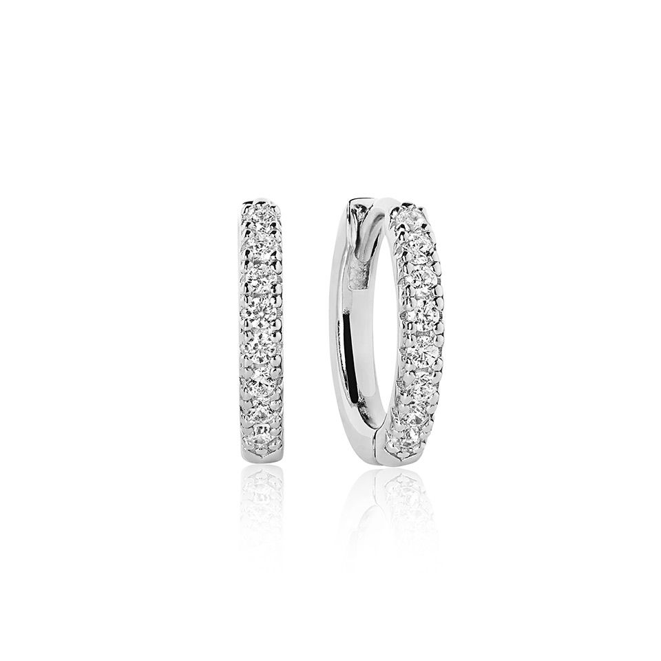 &Ouml;rh&auml;ngen i &auml;kta silver