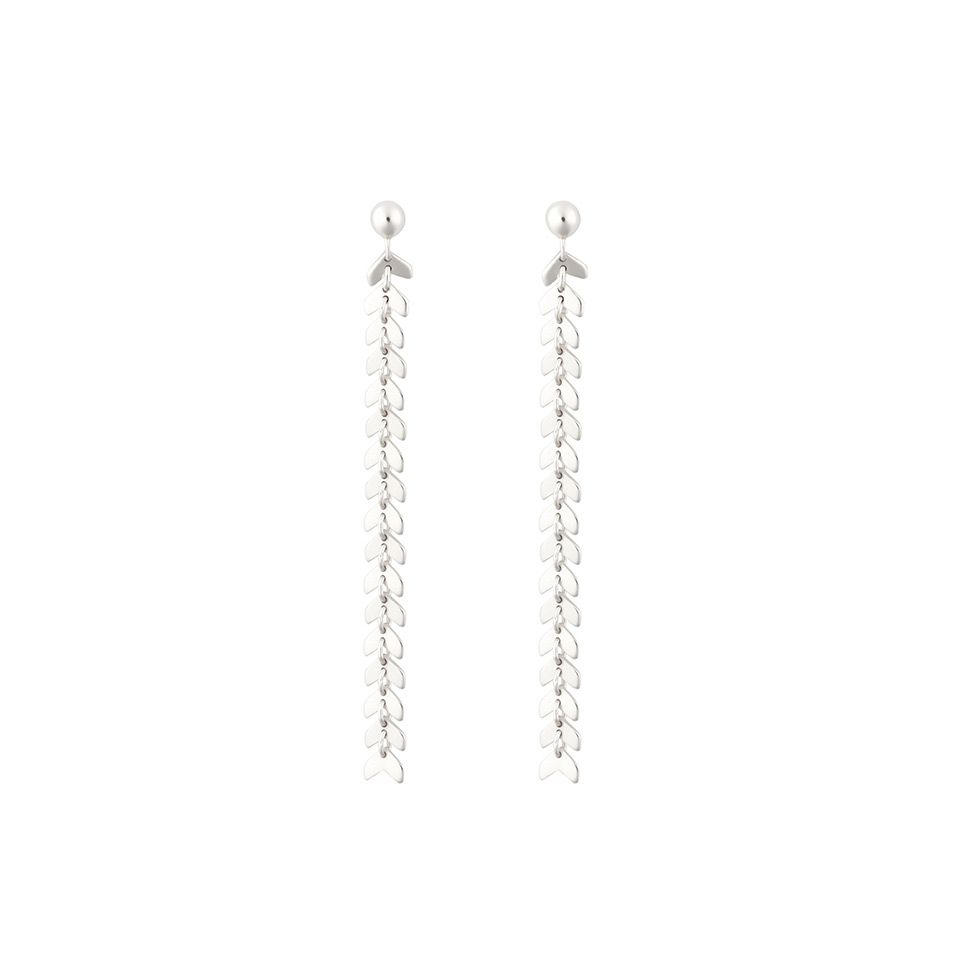 &Ouml;rh&auml;ngen Layers Olivia i &auml;kta silver