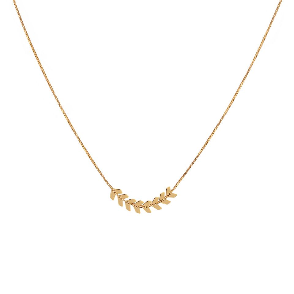 Halsband Layers Simone i &auml;kta silver