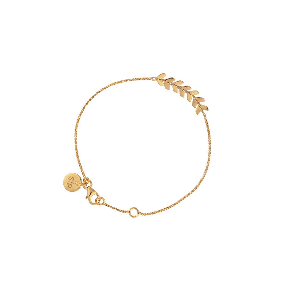 Armband Layers Simone i &auml;kta silver