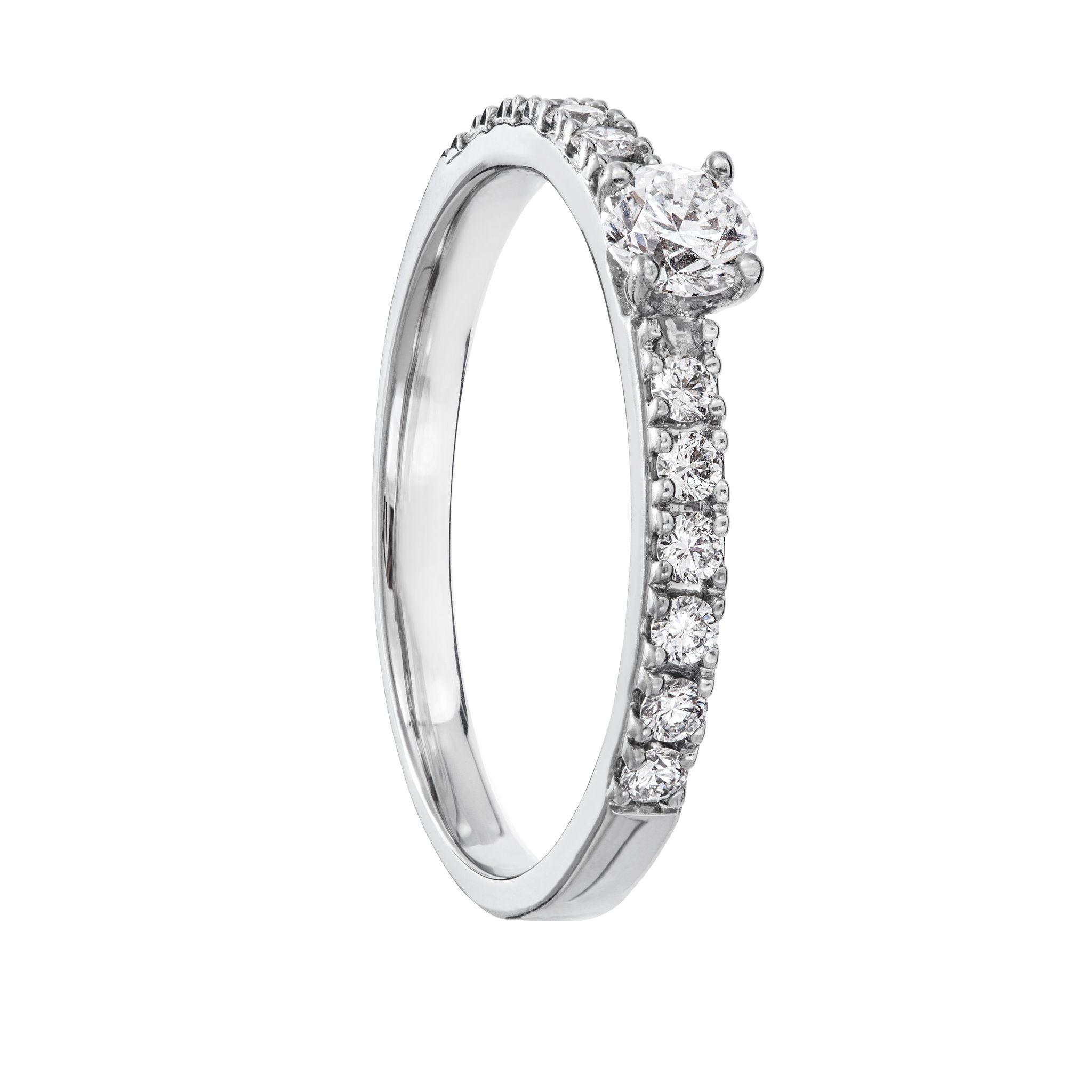 Diamantring i platina, 16.0