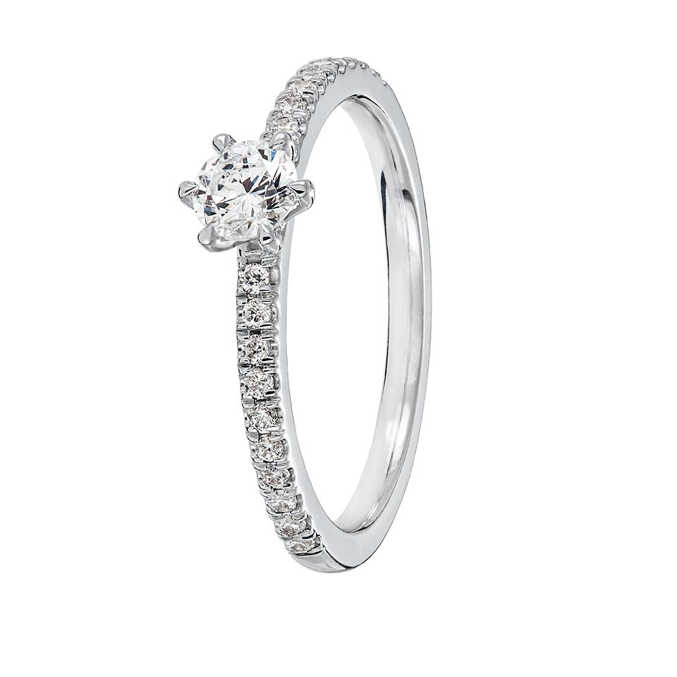 Diamantring Stockholm 0,45 ct, 18.5