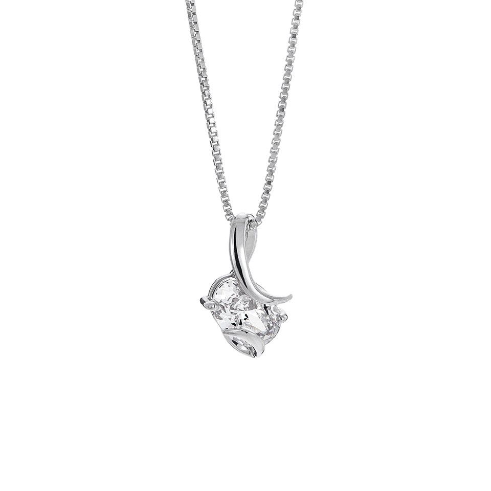 Halsband i äkta silver