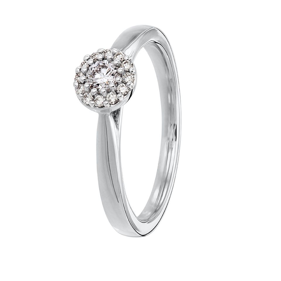 Diamantring Prague 0,24 ct, 15.0