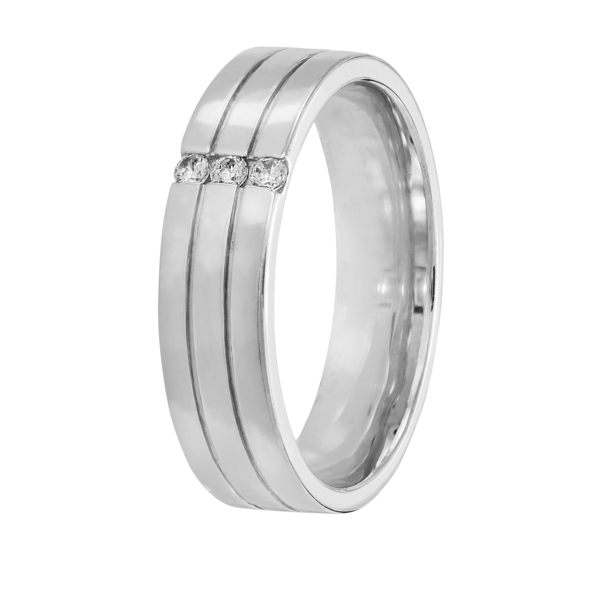Diamantring Chicago 0,08 ct, 19.0