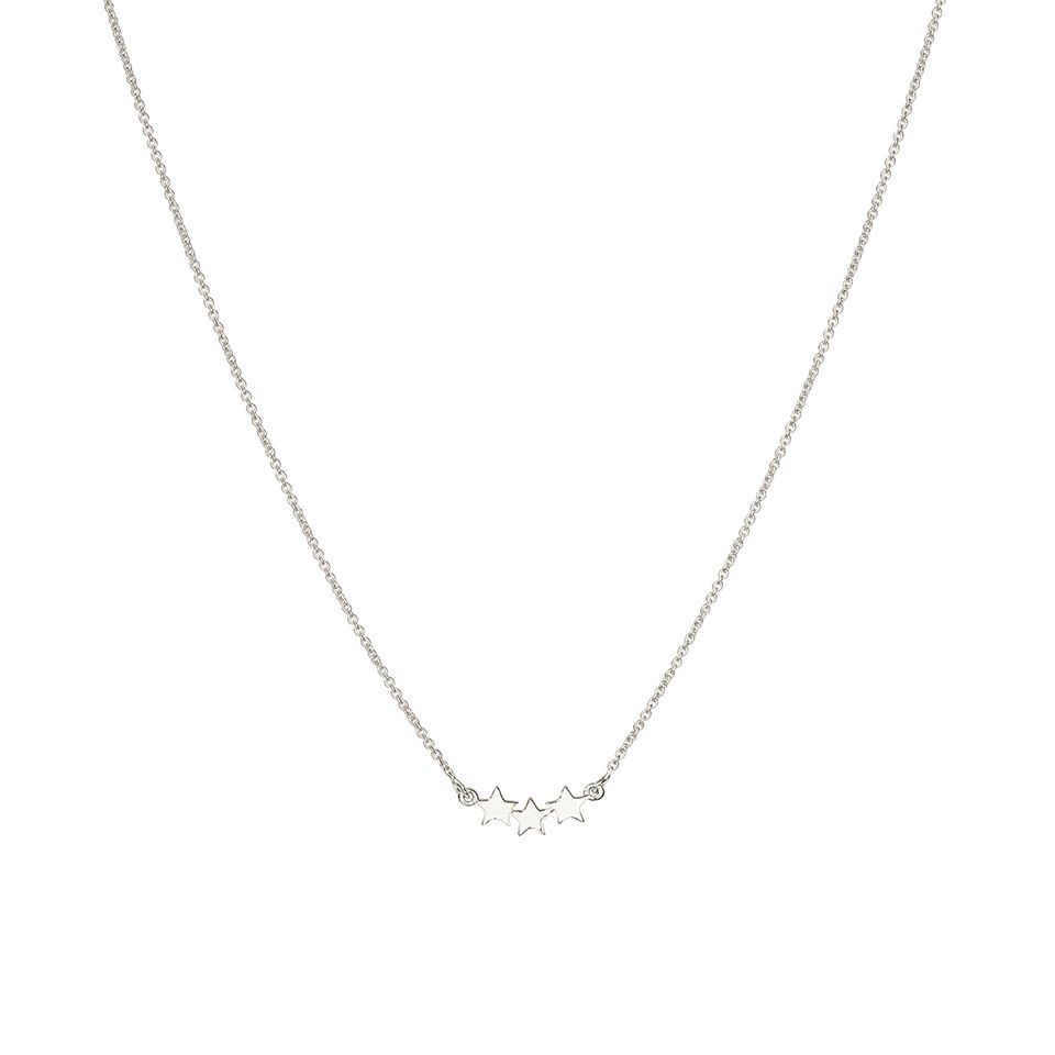 Halsband i återvunnet äkta silver 16522