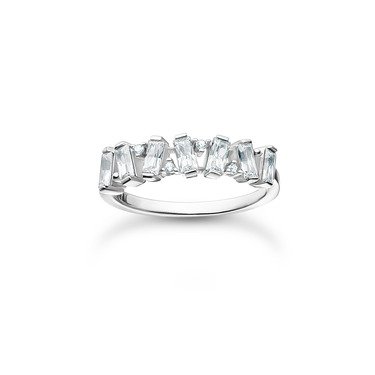 Ring i äkta silver, 16.5