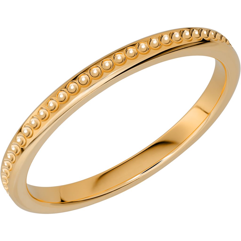 Förlovningsring i 9K guld 2mm, 74