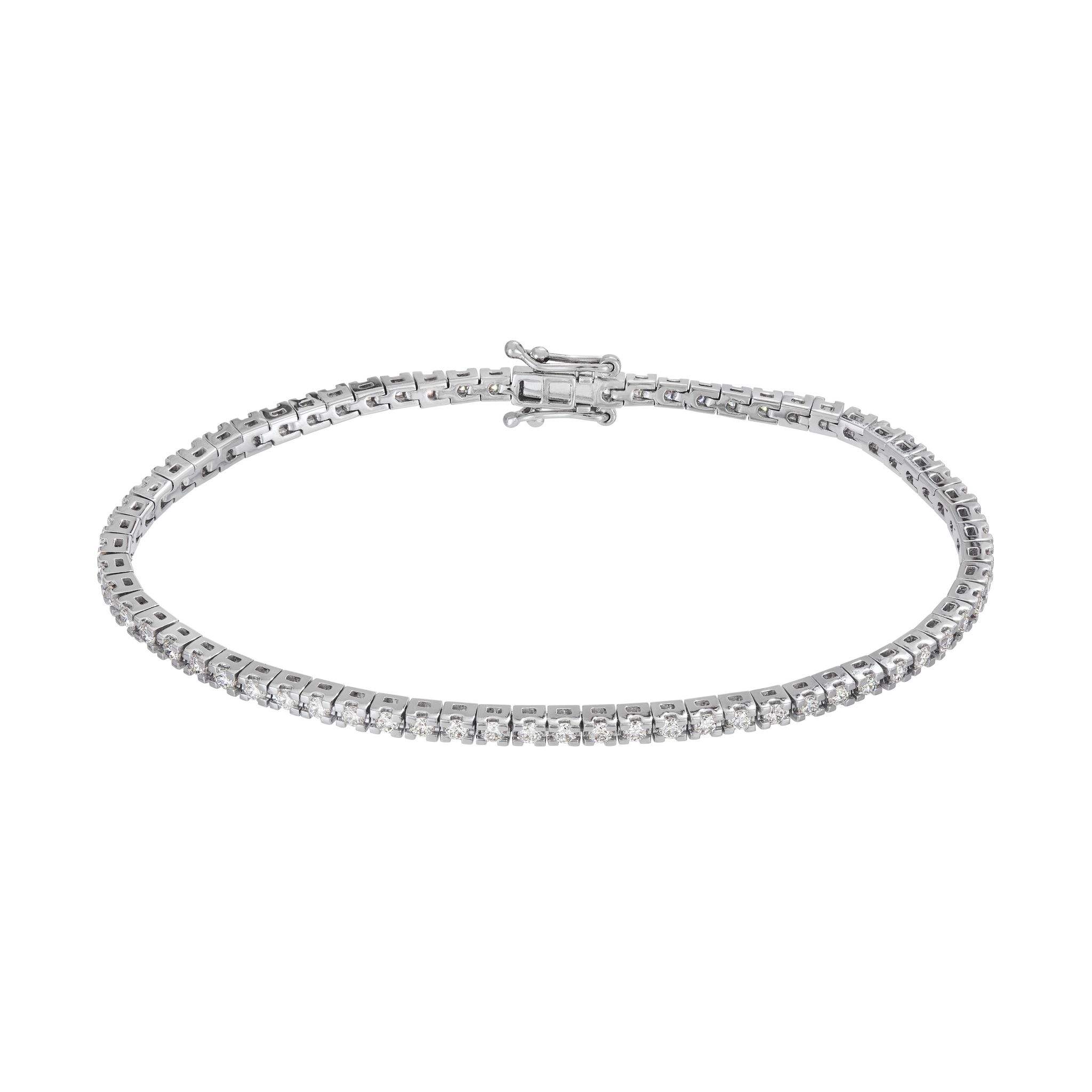 Diamantarmband i 18K guld