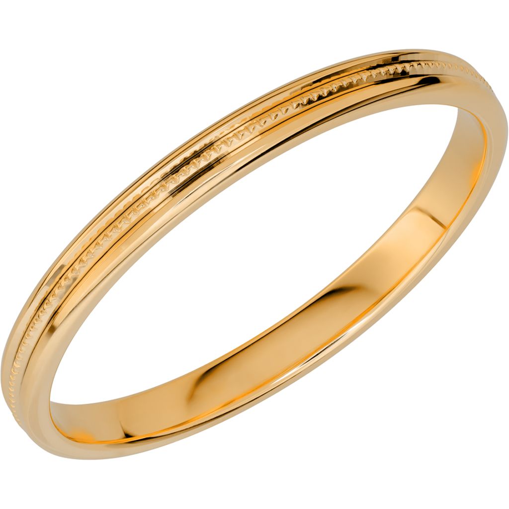 Förlovningsring i 18K guld 2mm, 44