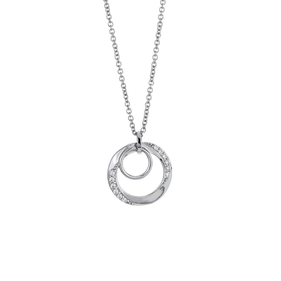 Halsband i äkta silver 17159