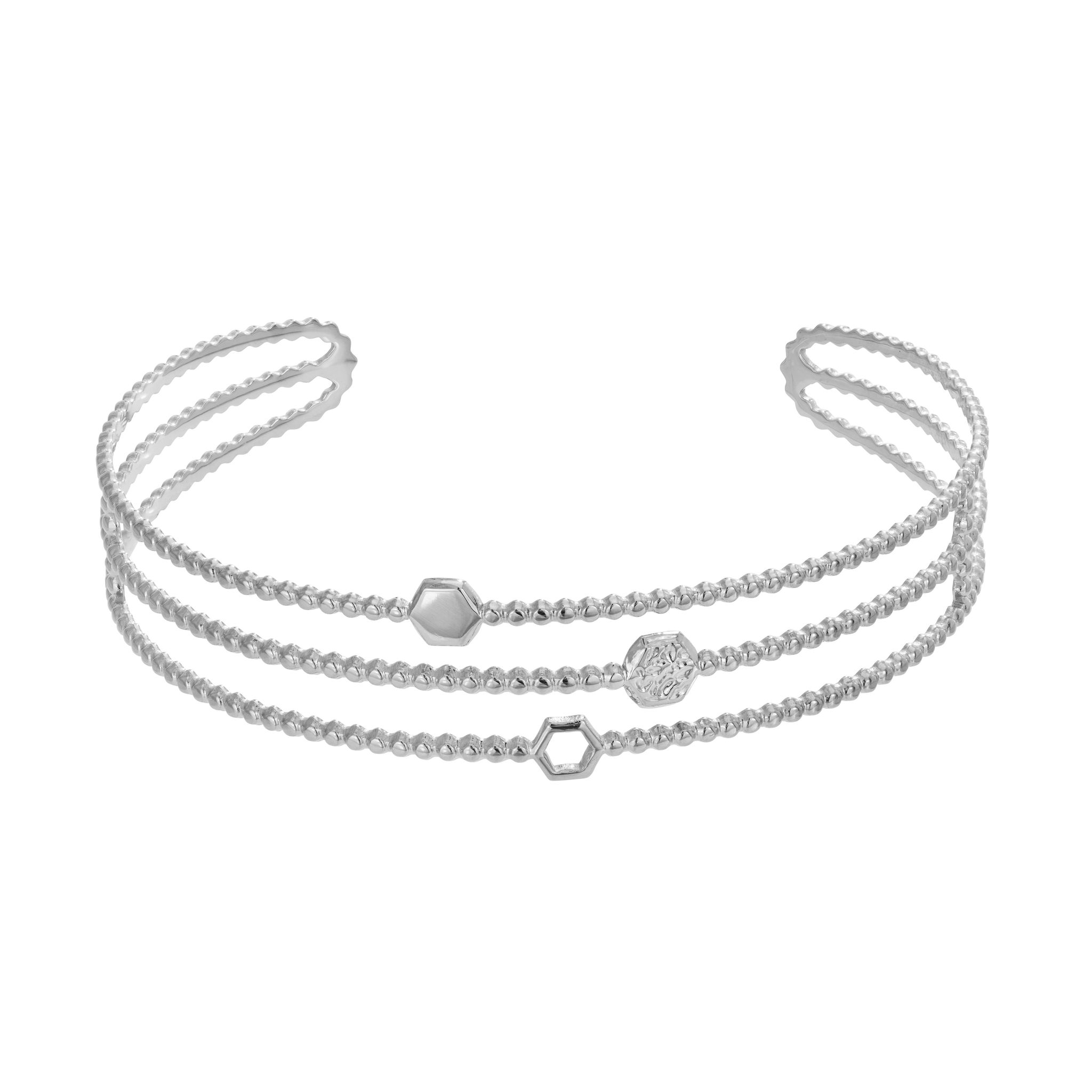 Armband/Armring stål Hestia