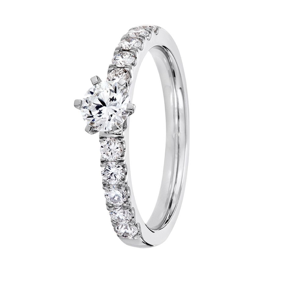 Diamantring Cannes 0,80 ct, 18.0