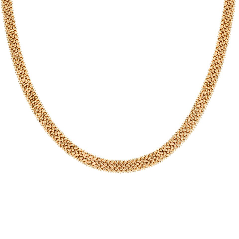 Halsband i 18K guld 45cm