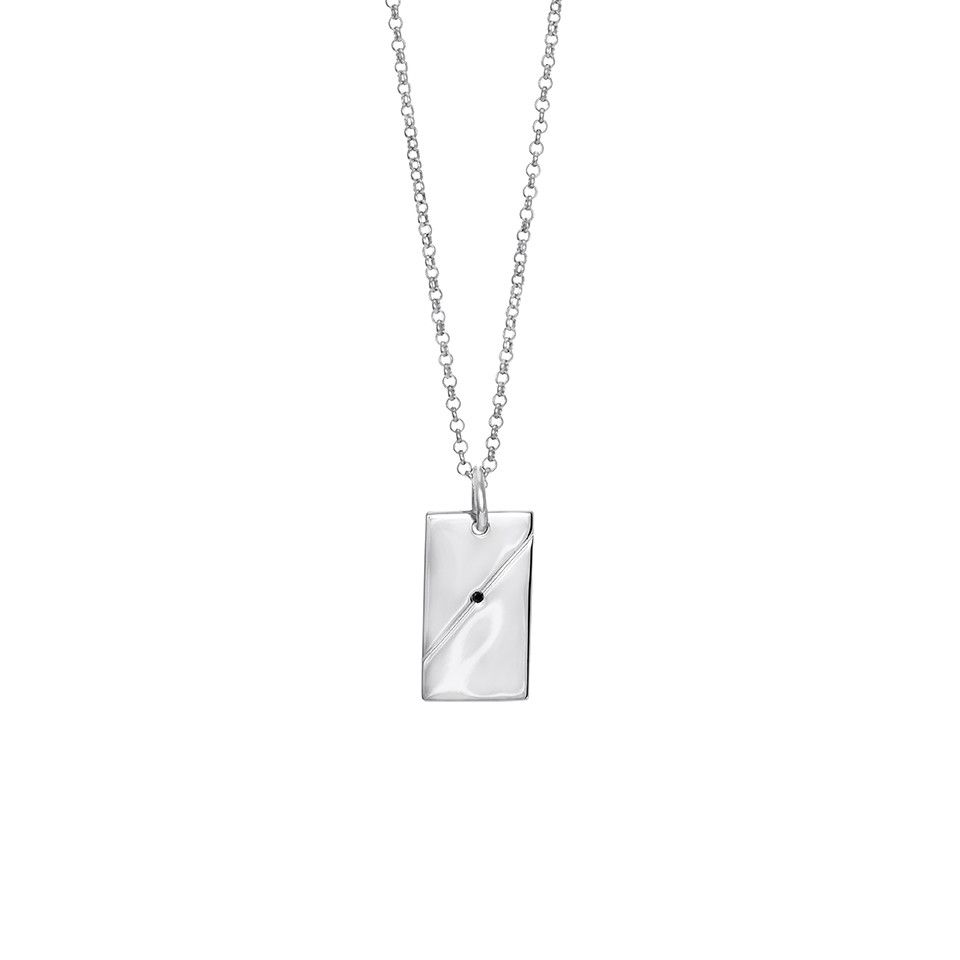 Halsband i äkta silver 17728