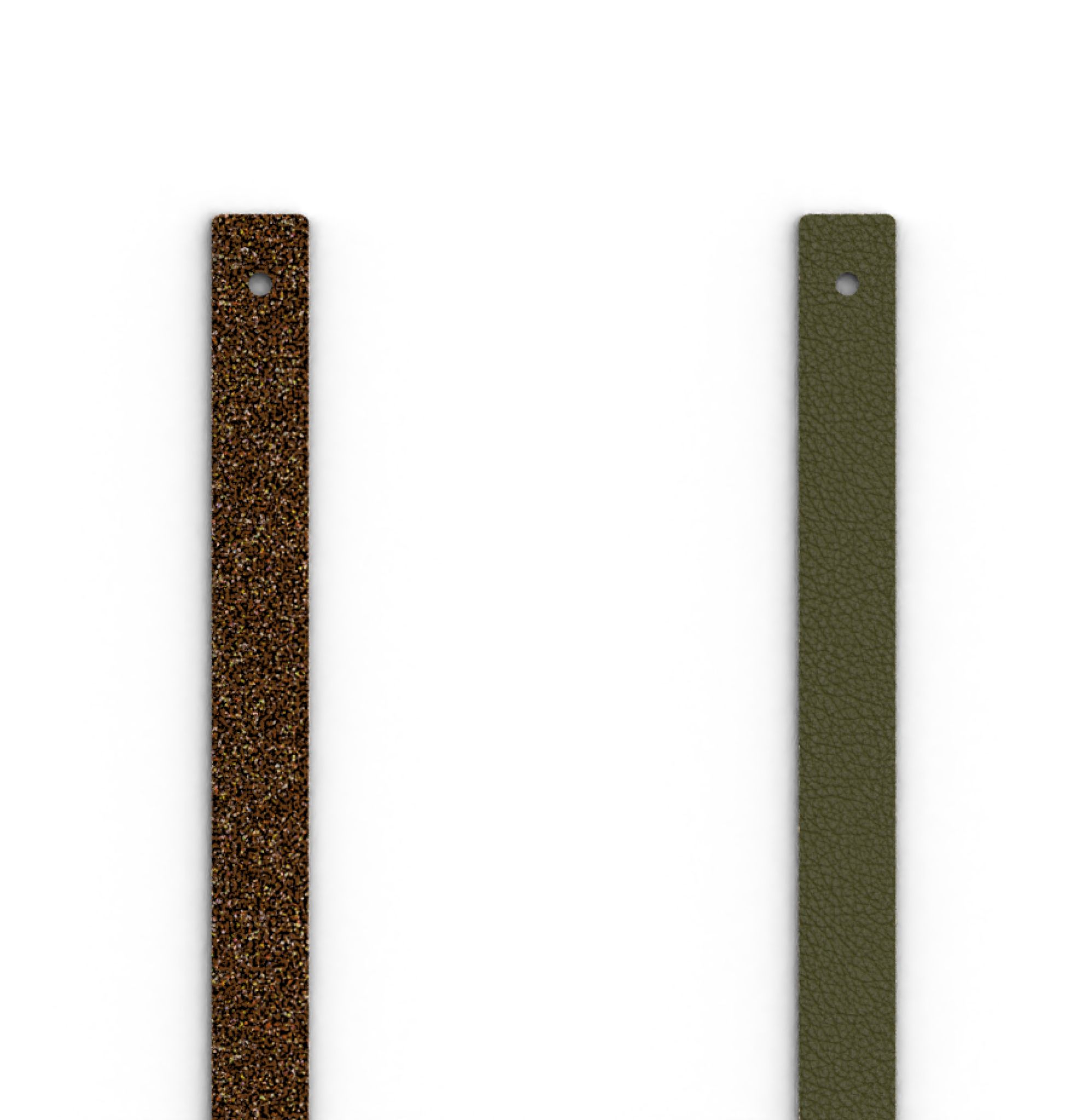 Läderrem till armband 8 mm