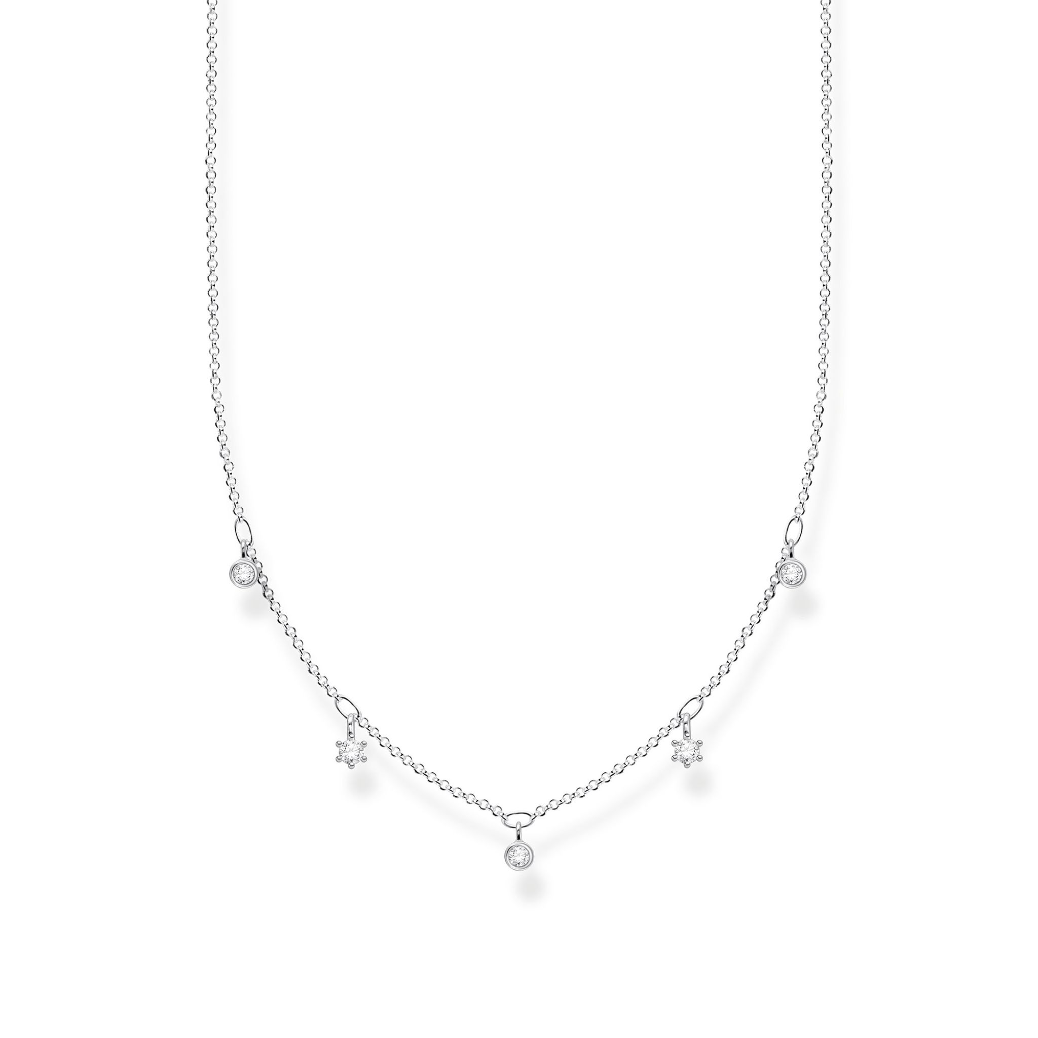 Halsband i äkta silver 17805