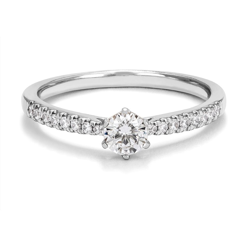 Ring med labbodlade diamanter Vega, 15.0