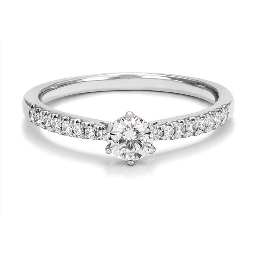 Ring med labbodlade diamanter, 15.0