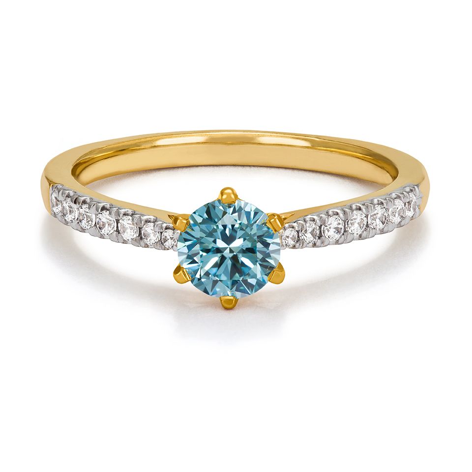 Ring med labbodlade diamanter Vega, 15.0