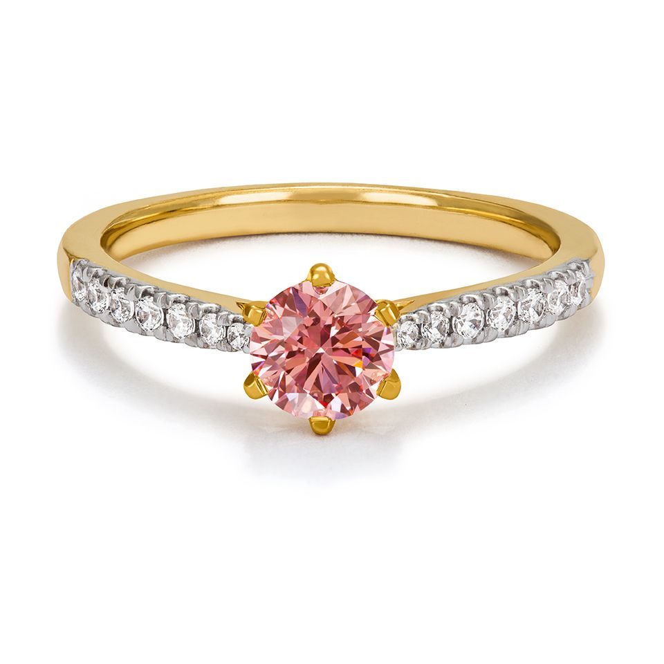 Ring med labbodlade diamanter Vega, 15.0