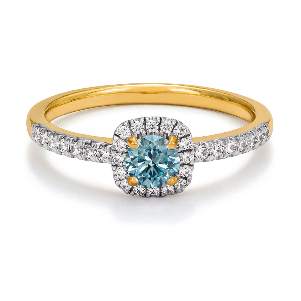 Ring med labbodlade diamanter Sirius, 15.0