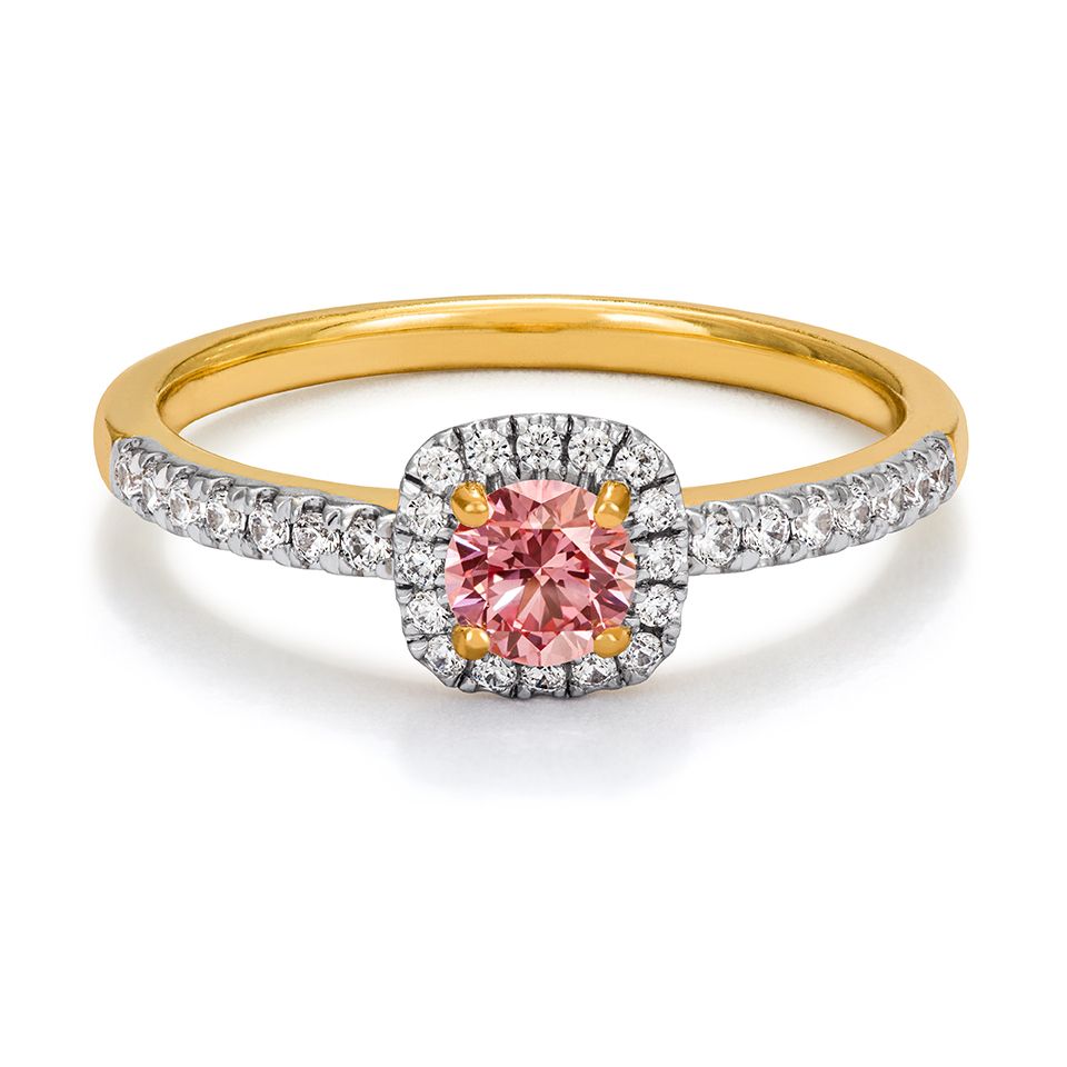 Ring med labbodlade diamanter Sirius, 15.0